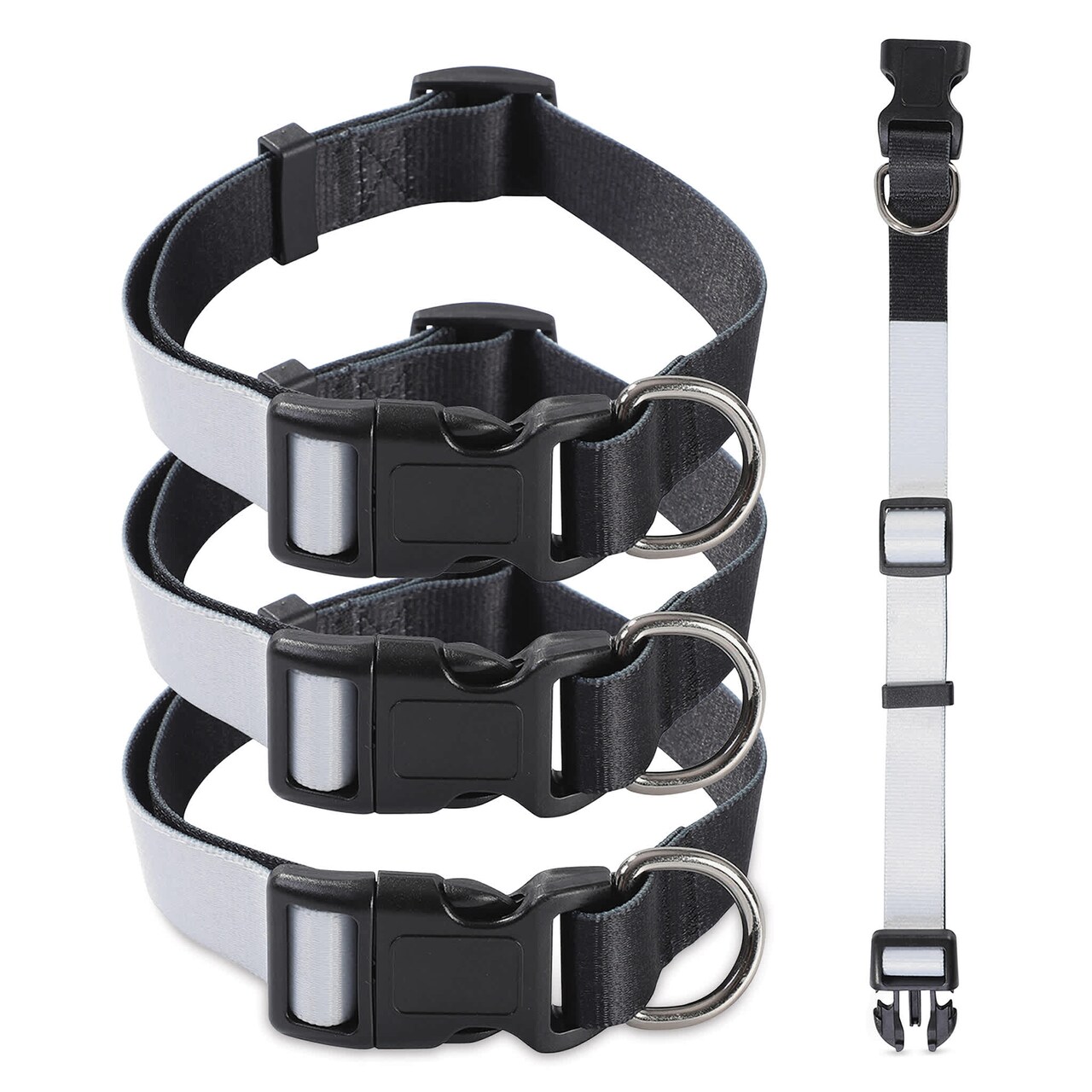 Craft Express Sublimation Printing Pet Product - Dog Collar, Medium, Pkg of 4